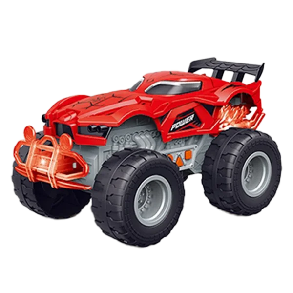 Xe địa hình chạy trớn siêu ngầu có đèn và âm thanh RFD532602 C504 (Đỏ)