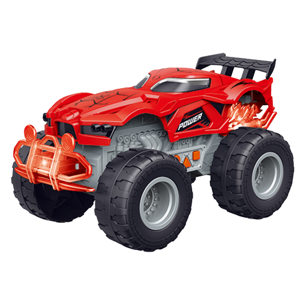Xe địa hình chạy trớn siêu ngầu có đèn và âm thanh RFD532602 C504 (Đỏ)