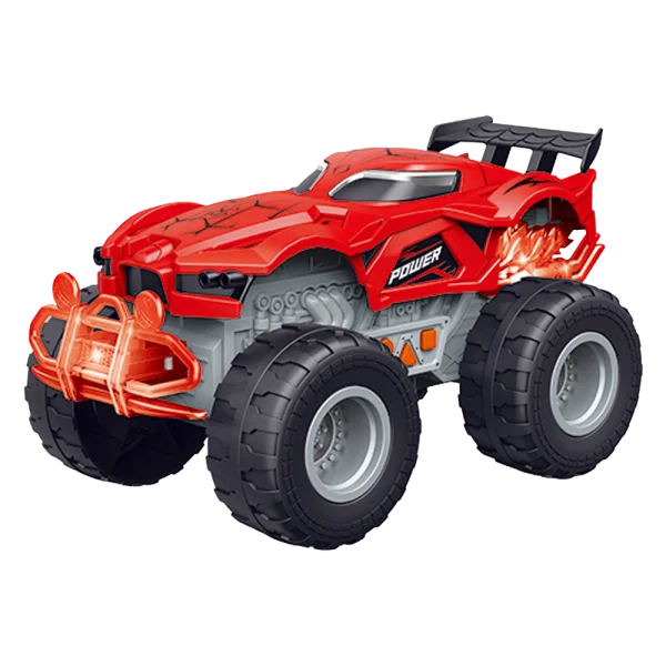 Xe địa hình chạy trớn siêu ngầu có đèn và âm thanh RFD532602 C504 (Đỏ)