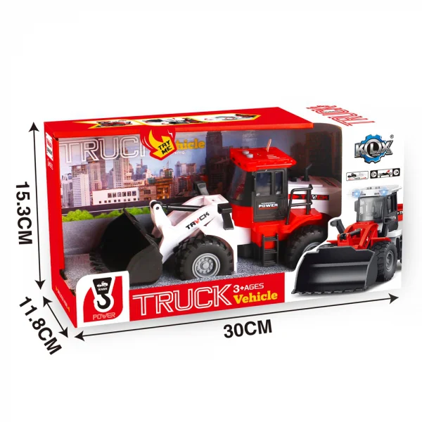 Xe xúc siêu ngầu RFD643452 C504 (Đỏ)