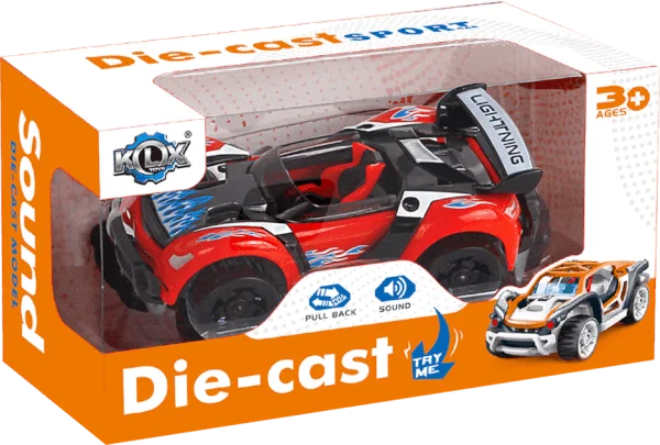 Xe đua siêu ngầu chạy trớn có âm thanh RFD630123 C504 (Đỏ)