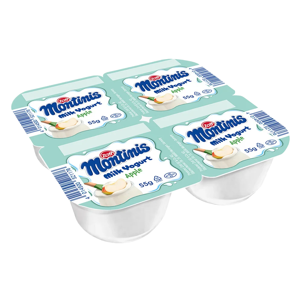 Combo 2 Sữa chua Zott Montinis vị Táo 4*55g