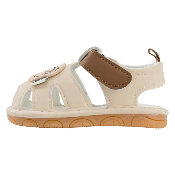 Giày tập đi chút chít Animo BT A2506_MN009 (15-17,Trắng-Nâu)