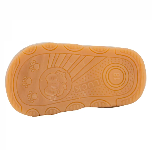 Giày tập đi chút chít Animo BT A2506_MN009 (15-17,Trắng-Nâu)