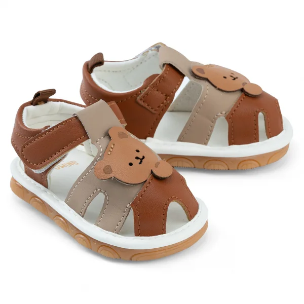 Giày tập đi chút chít Animo BT A2506_MN007 (14-17,Nâu)