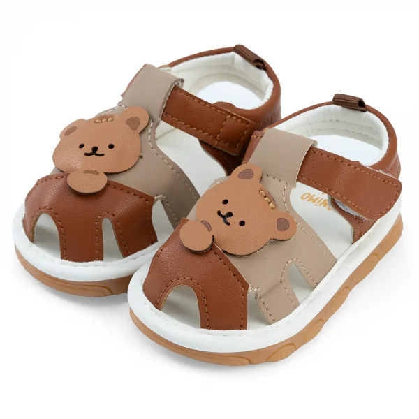 Giày tập đi chút chít Animo BT A2506_MN007 (14-17,Nâu)