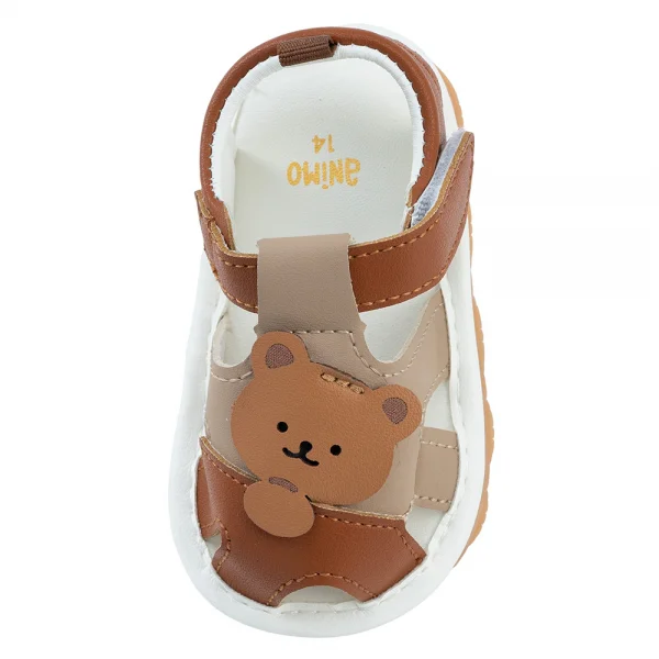 Giày tập đi chút chít Animo BT A2506_MN007 (14-17,Nâu)