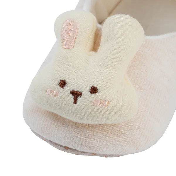 Giày sơ sinh thấp cổ BG Animo A2506_MN021 (9-11,Kem)