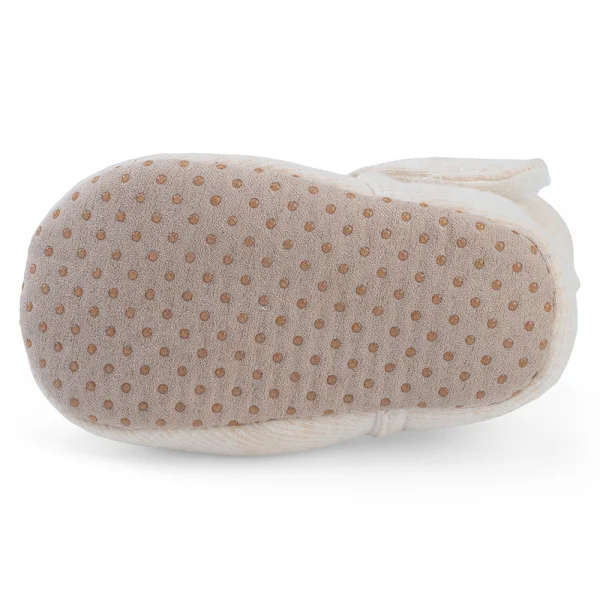 Giày sơ sinh thấp cổ BG Animo A2506_MN021 (9-11,Kem)