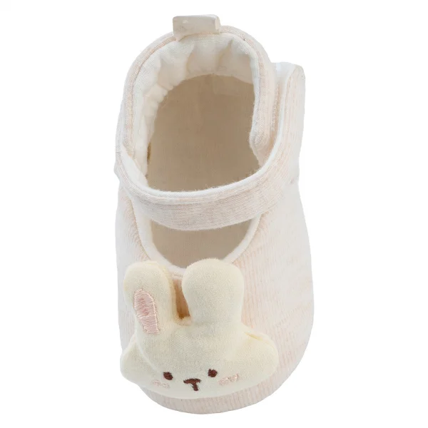 Giày sơ sinh thấp cổ BG Animo A2506_MN021 (9-11,Kem)