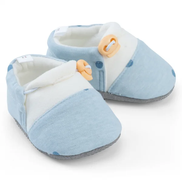 Giày sơ sinh thấp cổ BT Animo A2506_MN020 (9-11,Xanh)