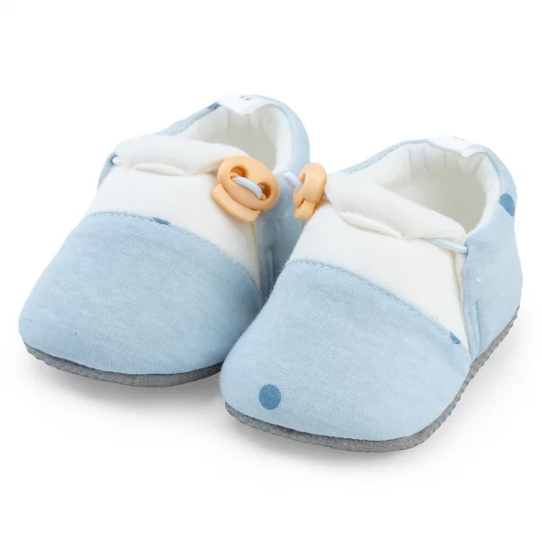 Giày sơ sinh thấp cổ BT Animo A2506_MN020 (9-11,Xanh)