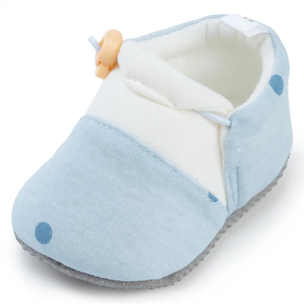 Giày sơ sinh thấp cổ BT Animo A2506_MN020 (9-11,Xanh)