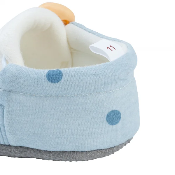 Giày sơ sinh thấp cổ BT Animo A2506_MN020 (9-11,Xanh)