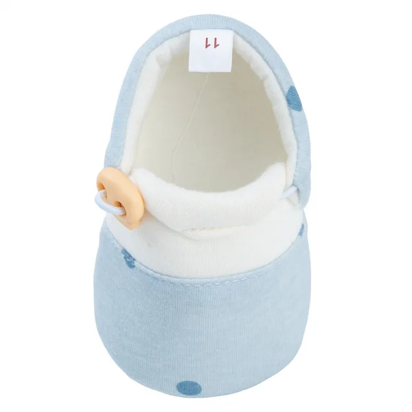 Giày sơ sinh thấp cổ BT Animo A2506_MN020 (9-11,Xanh)