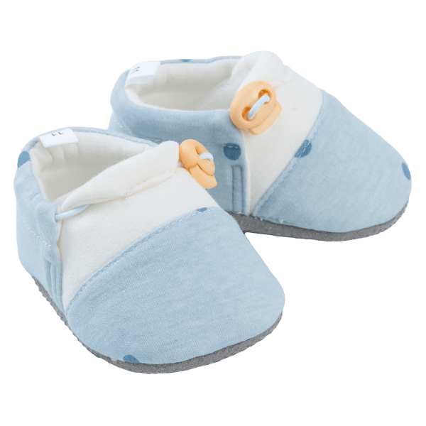 Giày sơ sinh thấp cổ BT Animo A2506_MN020 (9-11,Xanh)