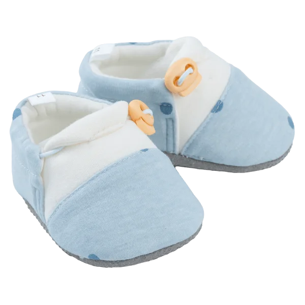 Giày sơ sinh thấp cổ BT Animo A2506_MN020 (9-11,Xanh)