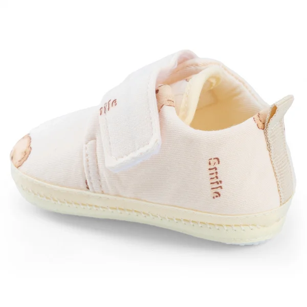 Giày sơ sinh thấp cổ TT Animo A2506_MN019 (9-11,Kem)