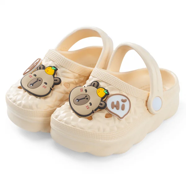 Dép sục Animo A2506_MN003 (17-21,Kem)