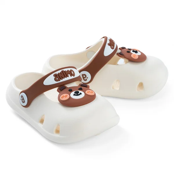 Dép sục bé trai Animo A2506_MN001 (17-23,Kem)