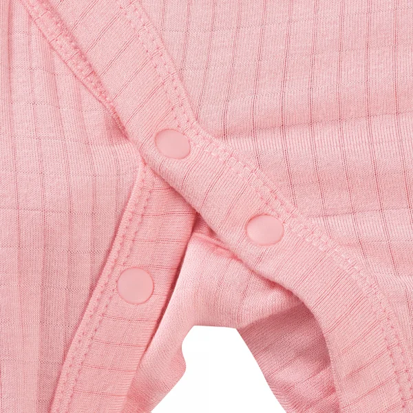 Set 2 bodysuit rayon chống muỗi dài Animo VD0825031 (0-3M,Hồng-dâu,TT06)