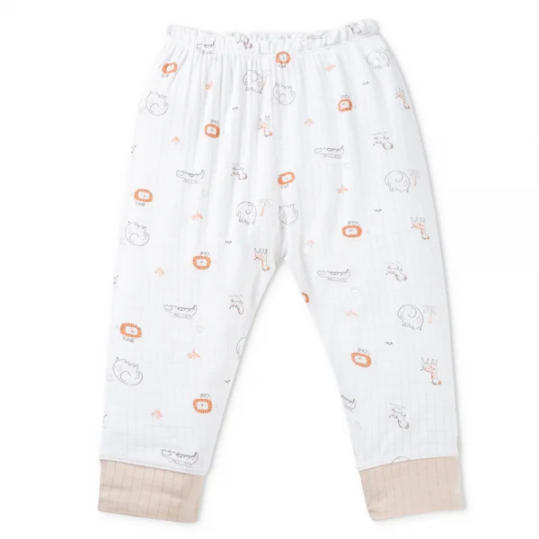 Set 2 bộ rayon chống muỗi dài Animo VD0825025 (0-24M,Be-xám,NN06)