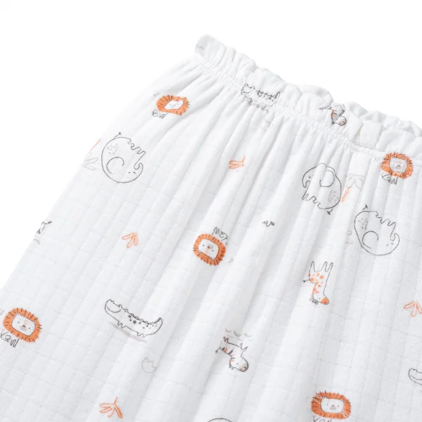 Set 2 bộ rayon chống muỗi dài Animo VD0825025 (0-24M,Be-xám,NN06)