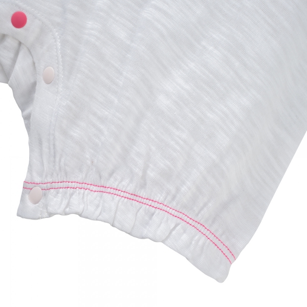 Bodysuit bé gái đùi Animo VD0525010 (0-12M,Hồng,NN02)
