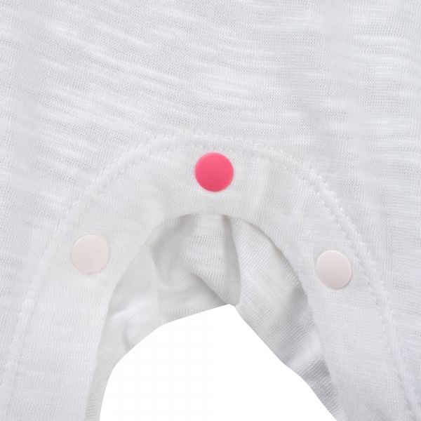 Bodysuit bé gái đùi Animo VD0525010 (0-12M,Hồng,NN02)