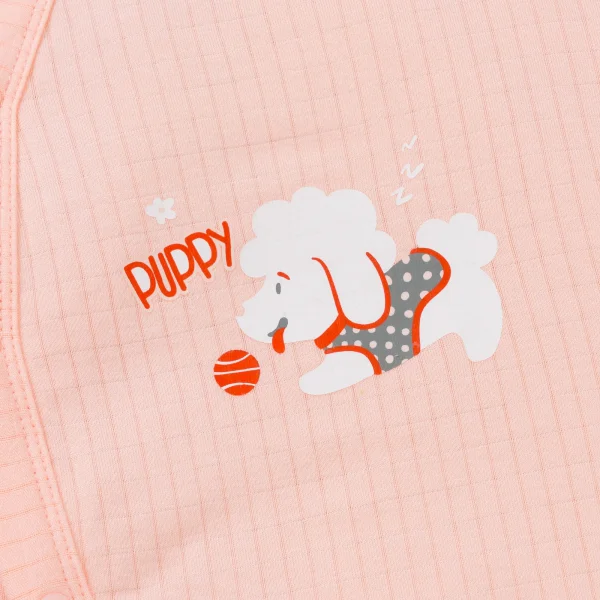 Set 2 bodysuit rayon chống muỗi dài Animo VD0825032 (0-12M,Hồng-dâu,TT06)