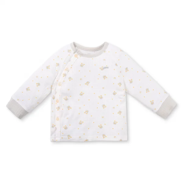 Set 2 bộ rayon chống muỗi dài Animo VD0825026 (0-24M,Be-xám,NN06)