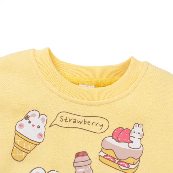 Bộ đông bé gái dài Animo ST0825003 (1-4Y,Vàng,TT01)