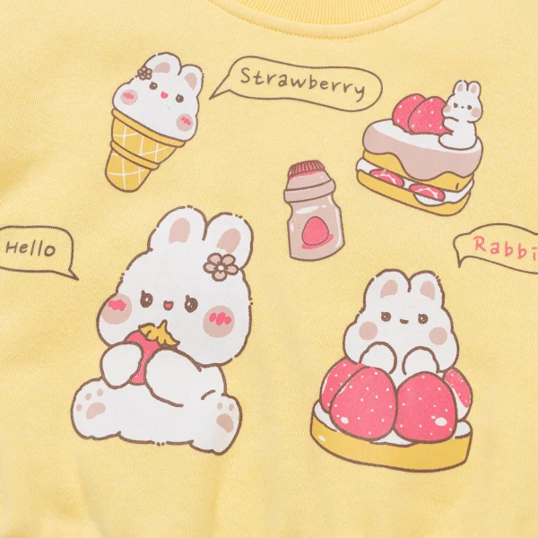 Bộ đông bé gái dài Animo ST0825003 (1-4Y,Vàng,TT01)