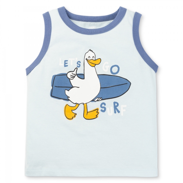 Bộ bé trai sát nách Animo Easy HN0725019 (1-4Y,Biển-dương,TT02)