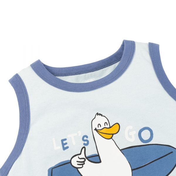 Bộ bé trai sát nách Animo Easy HN0725019 (1-4Y,Biển-dương,TT02)
