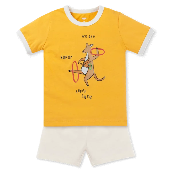 Bộ bé trai áo tay ngắn quần ngắn Animo easy (1-4Y) HN0725014