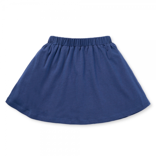Bộ bé gái ngắn Animo Easy LU0725037 (1-4Y,Kem-navy,DD02)
