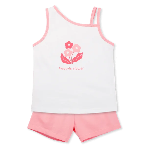 Bộ bé gái áo dây quần ngắn Animo easy (1-4Y) LU0725034