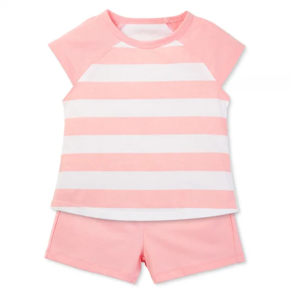 Bộ bé gái áo tay ngắn quần ngắn Animo easy (1-4Y) TX0825053