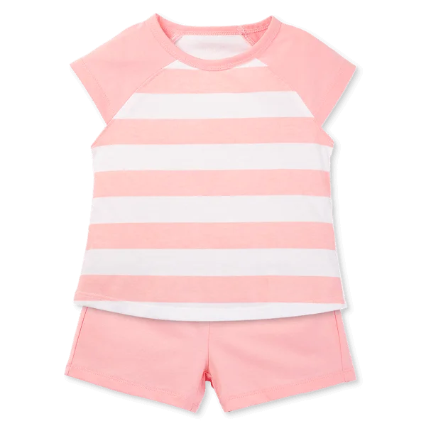 Bộ bé gái áo tay ngắn quần ngắn Animo easy (1-4Y) TX0825053