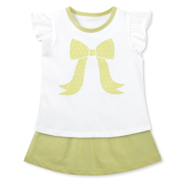 Bộ bé gái áo tay ngắn chân váy Animo easy (1-4Y) TX0825058
