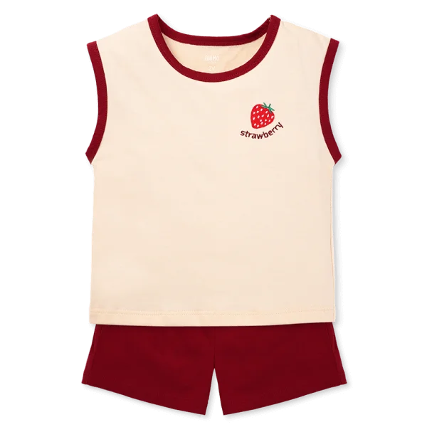 Bộ bé gái áo sát nách quần ngắn Animo easy (1-4Y) TX0825061