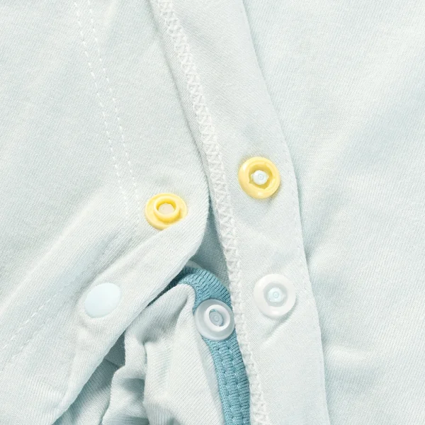 Set 2 Bodysuit kháng khuẩn Modal đùi Animo BMC0525030 (0-12M,Dương-trắng,DD06)