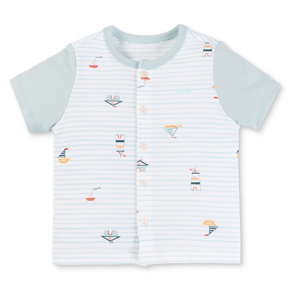 Set 2 Bộ kháng khuẩn Modal ngắn Animo VD0725004 (0-24M,Lá-trắng,NN06)