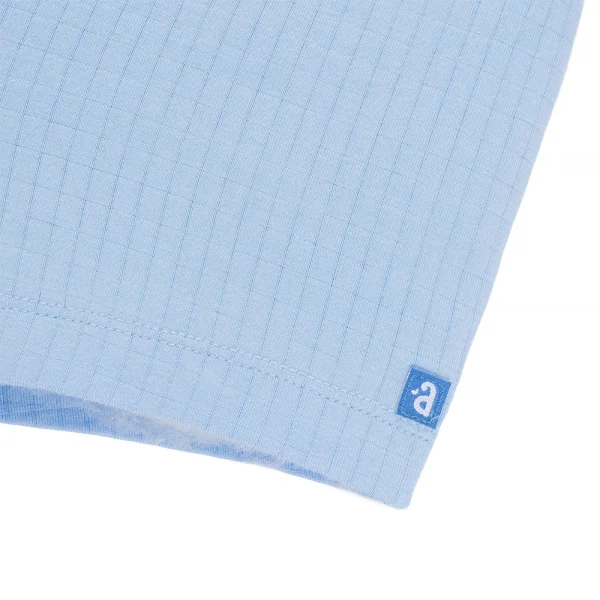 Set 2 bộ rayon chống muỗi ngắn Animo VD0825024 (0-24M,Xanh -trắng,TT06)