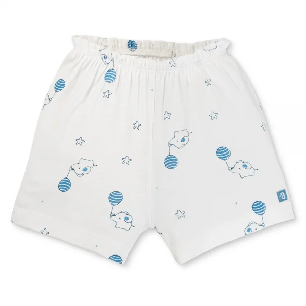 Set 2 Bộ kháng khuẩn Modal ngắn Animo VD0725003 (0-3M,Biển-trắng,DD05)