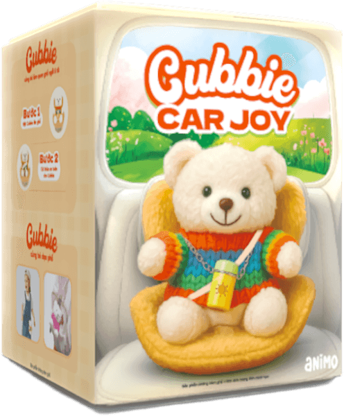 QT Animo_ Gấu Cubbie Car Joy B