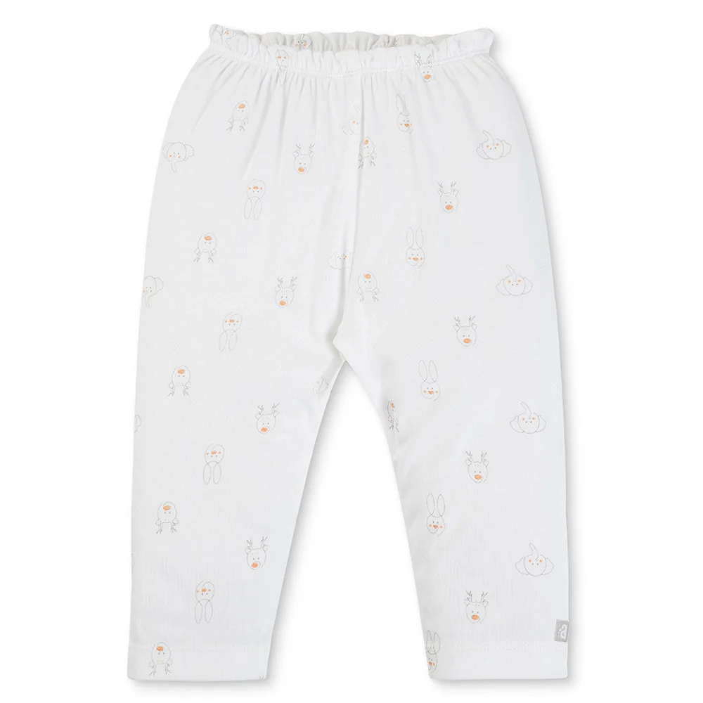 Bộ modal kháng khuẩn dài Animo HR VD0825081 (0-6M,Xám-trắng,NN06)