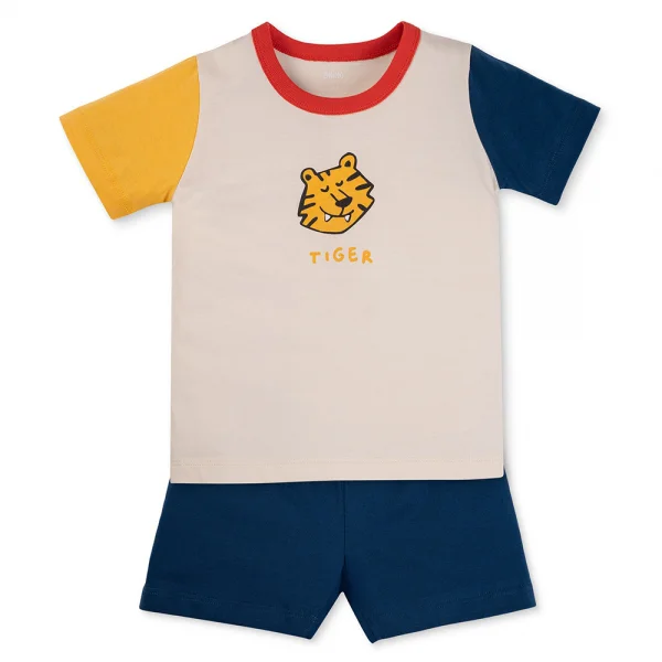 Bộ bé trai áo tay ngắn quần ngắn Animo easy (1-4Y) HN0925036