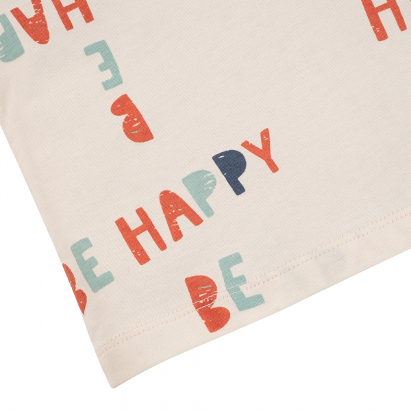 Bộ bé trai ngắn Animo Easy HN0925035 (1-4Y,Kem-đỏ,TT03)